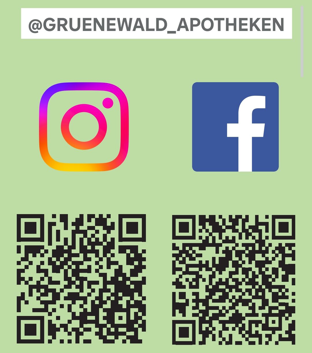 Grünewald_Apotheken_Social_Media Instagram und Facebook